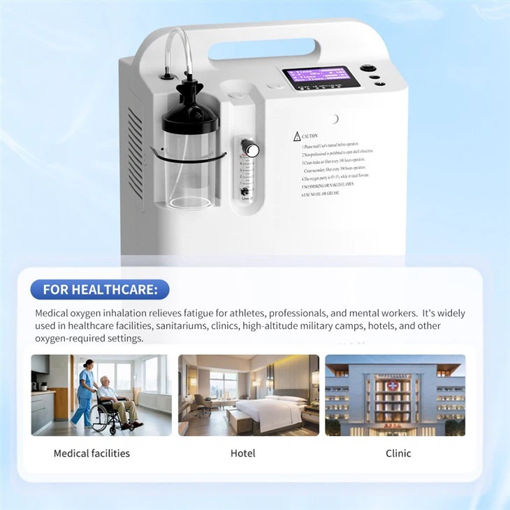 Home Oxygen Machine O2 Concentrator PSA 5L Oxygen Generator With High Oxygen Concentration 93% high quality